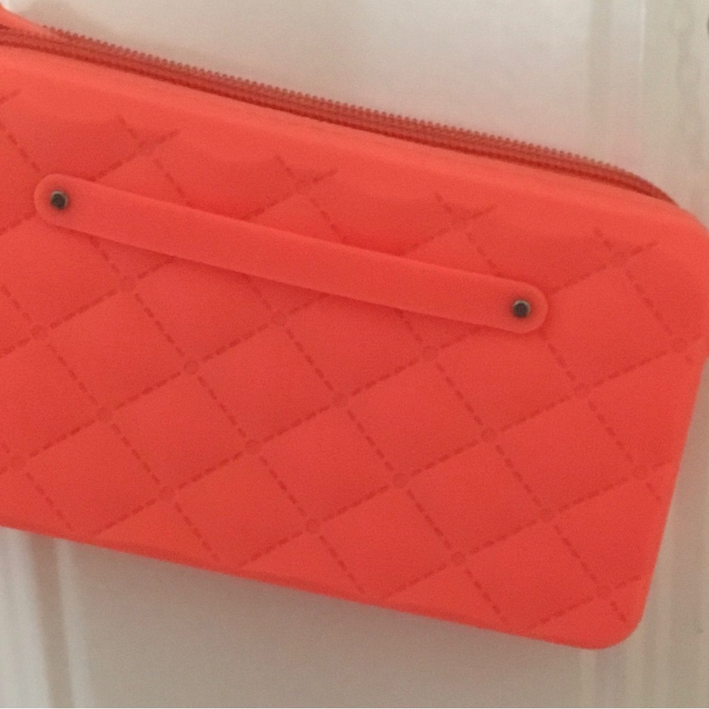 Vibrant Orange Quilted Kids Bag